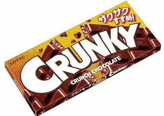 LOTTE CRUNKY CHOCOLATE