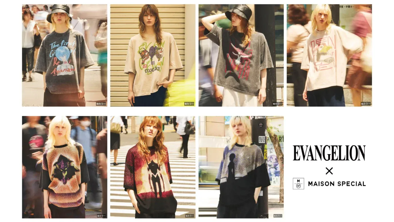 Fashion label MAISON SPECIAL releases Evangelion-inspired