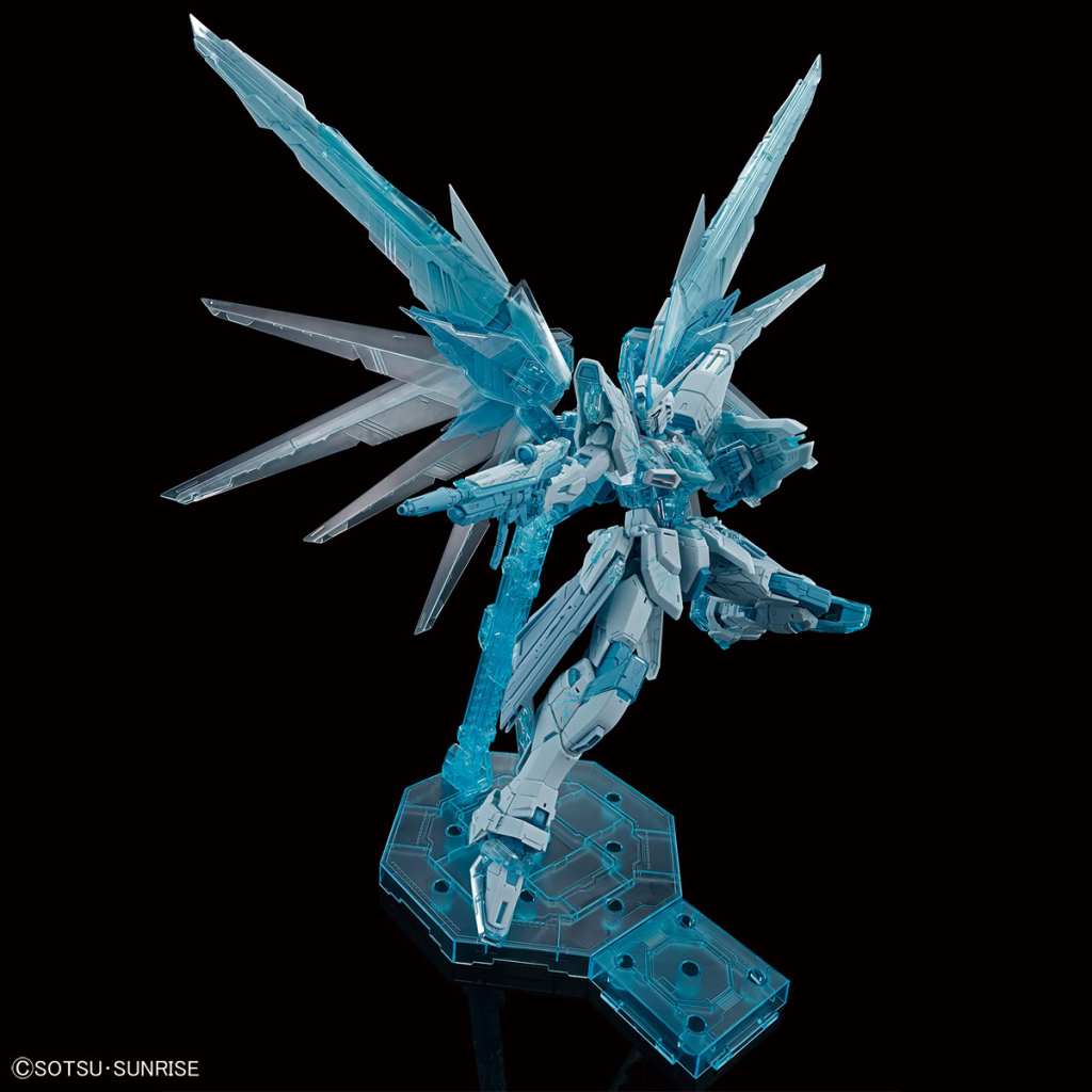 MG Freedom Gundam Ver20 CROSS CONTRAST COLORS CLEAR BLUE 8