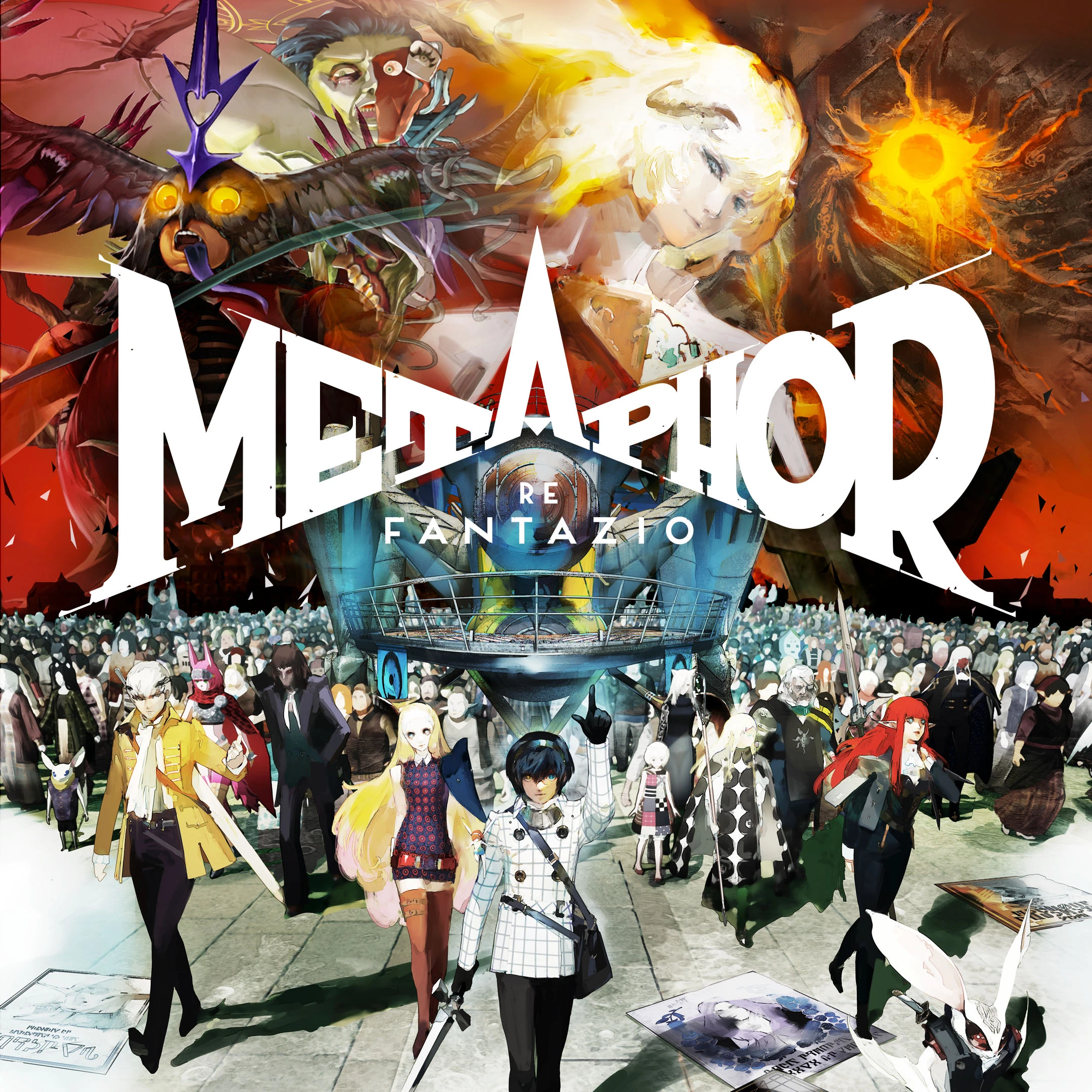 Metaphor ReFantazio key art