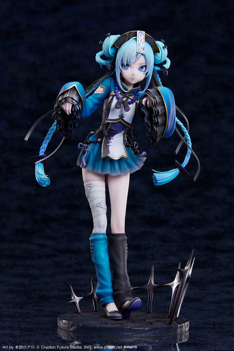 New Hatsune Miku figure blends pop idol with Jiangshi aesthetic