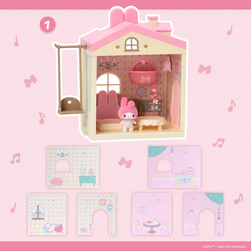 Sanrio's new dollhouses let you recreate My Melody