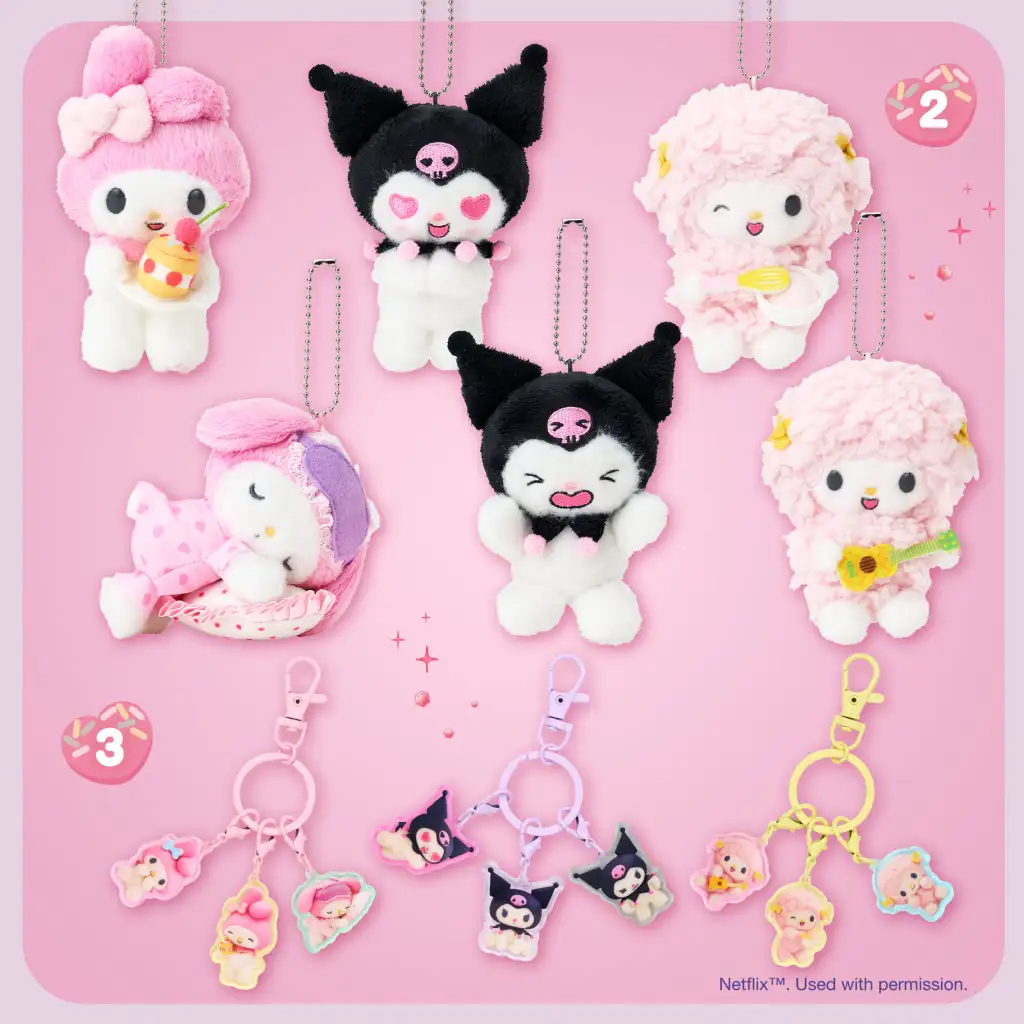 My Melody & Kuromi's Netflix series gets a full merch collection
