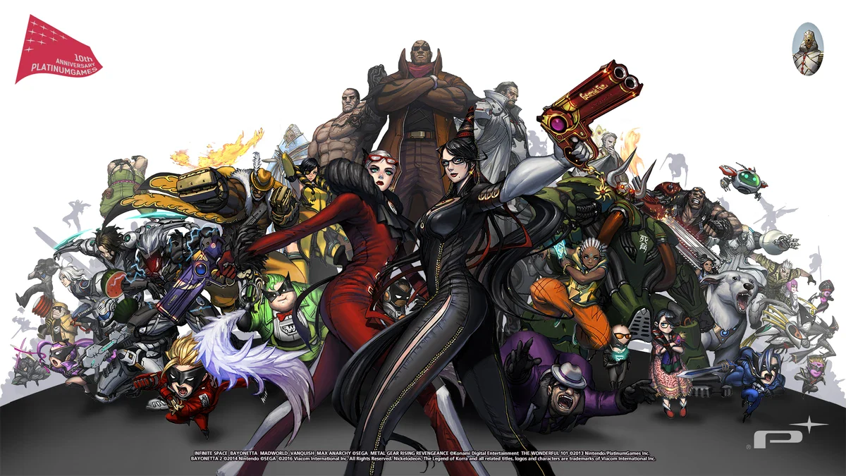 PlatinumGames 10th Anniversary Wallpaper