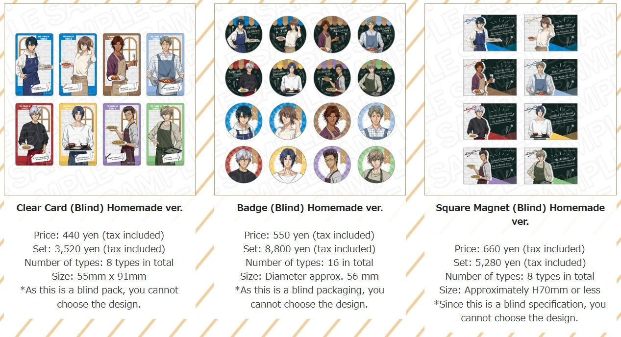 Prince of Tennis pop up shop