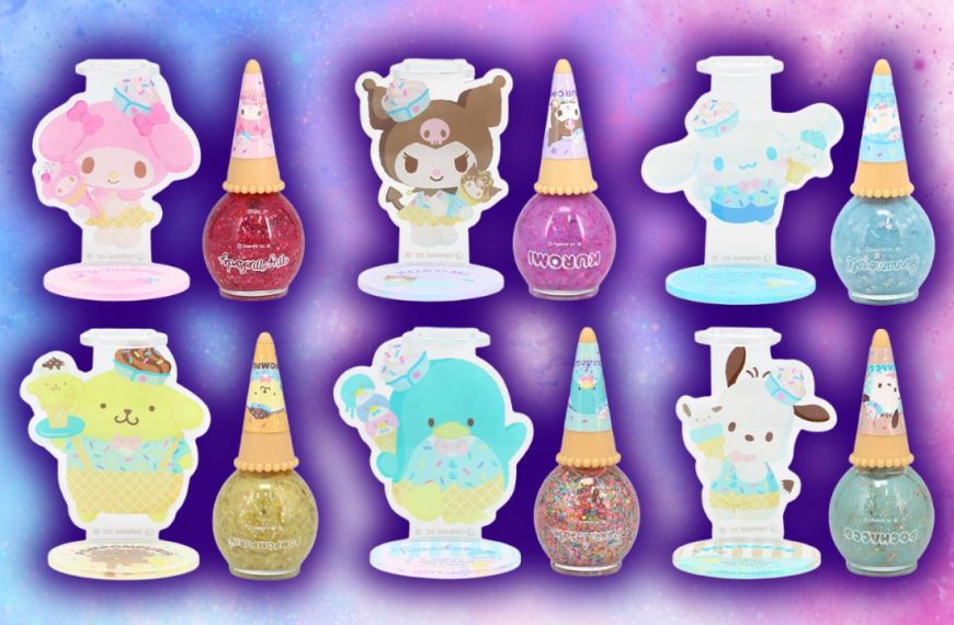 SANRIO ICE CREAM NAILS