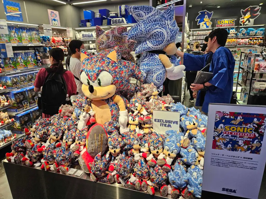 SEGA STORE TOKYO 6