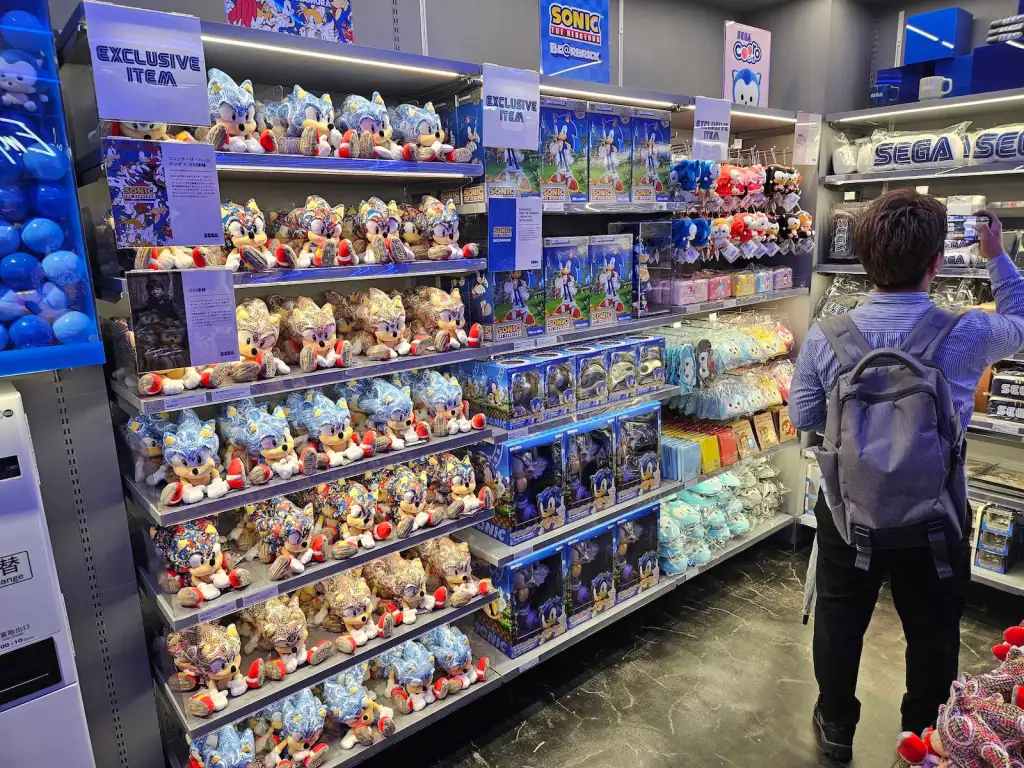 SEGA STORE TOKYO 8