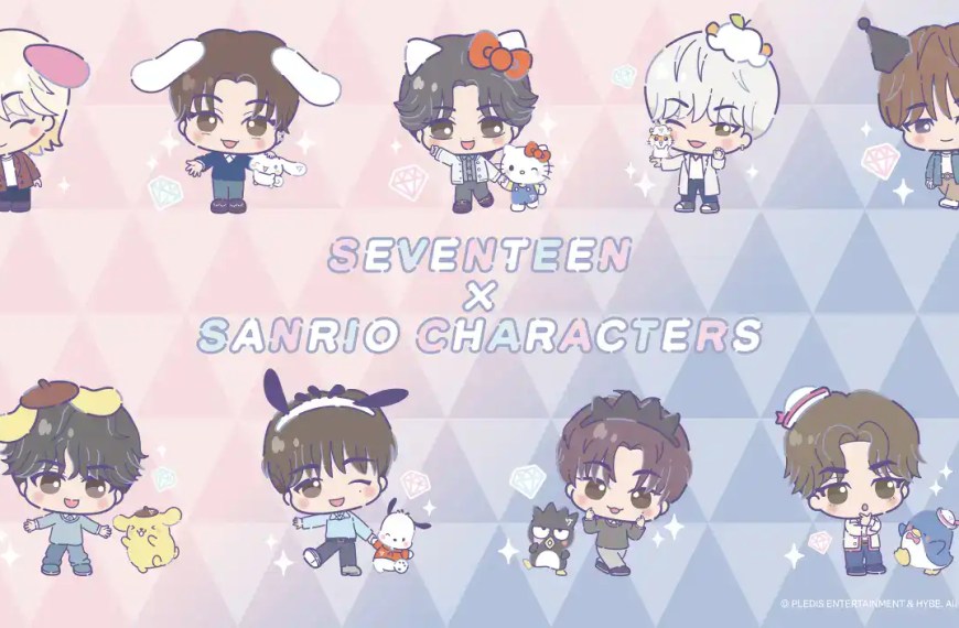 SEVENTEEN and SANRIO