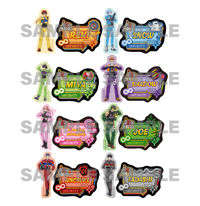 SK8 the Infinity racing themed collab 11