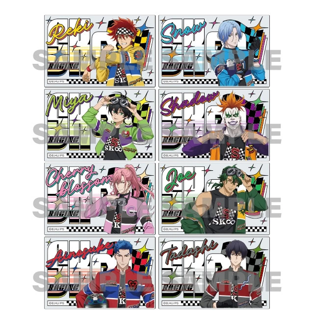 SK8 the Infinity racing themed collab 8