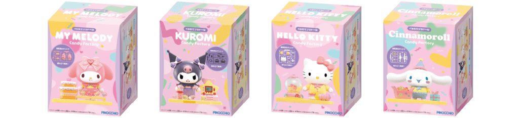 Sanrio Candy Factory Model Kits 18