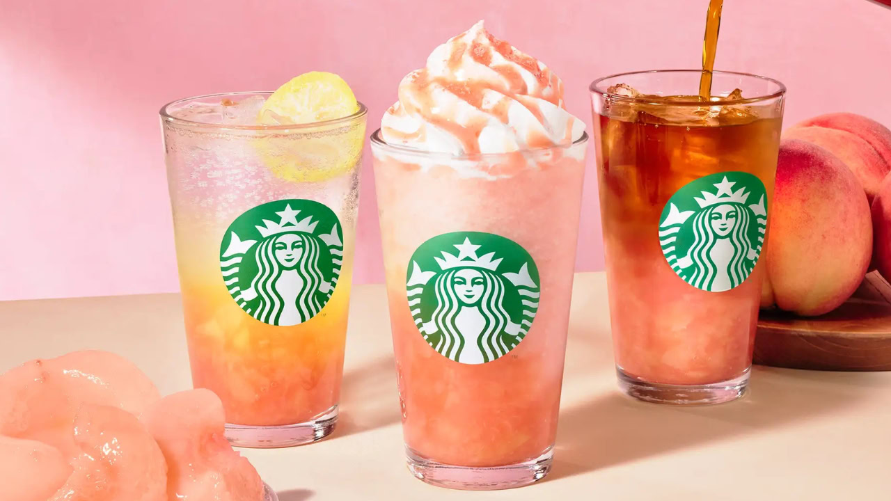 Starbucks Japan to launch three new peach-themed summer drinks