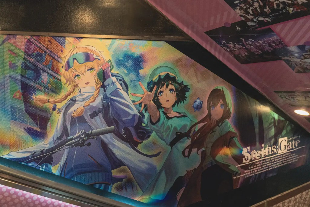 Life-sized time machine appears in Akihabara for Steins;Gate