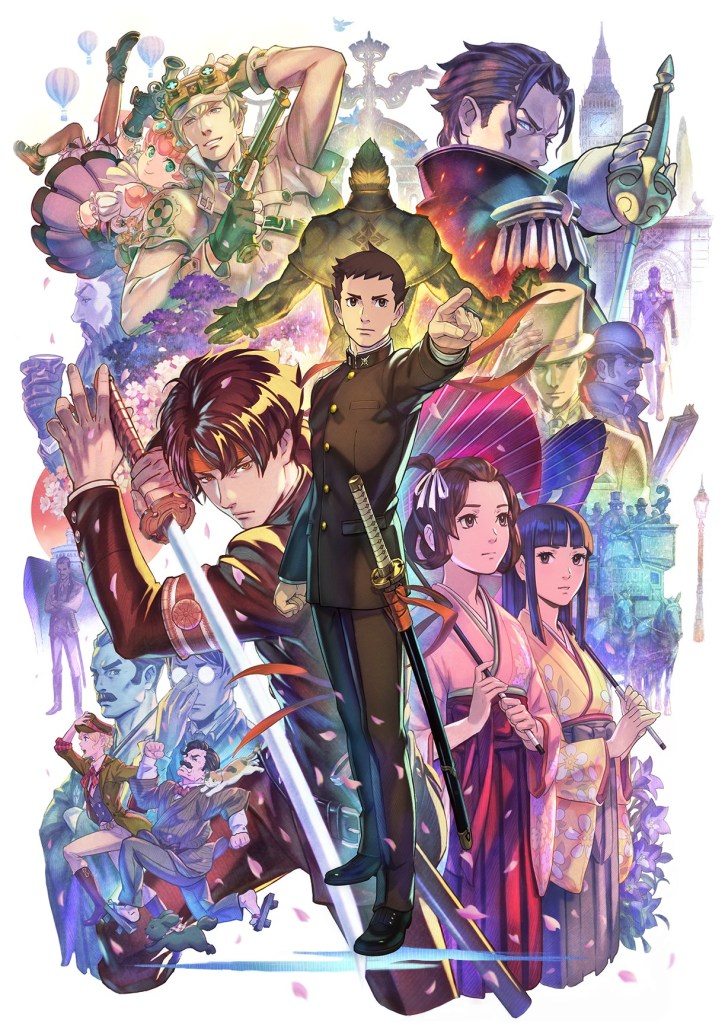 The Great Ace Attorney key art