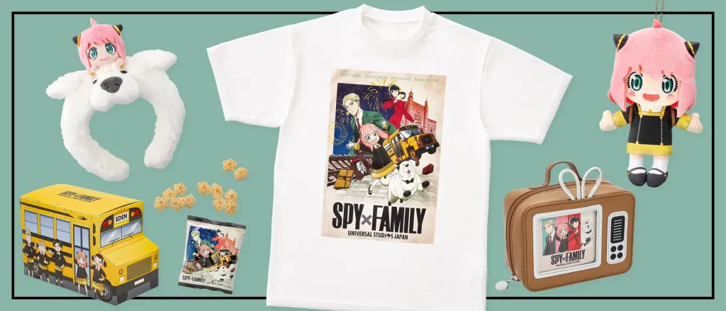 SPY×FAMILY グッズセット Exclusive SPY×FAMILY goods now available at Universal