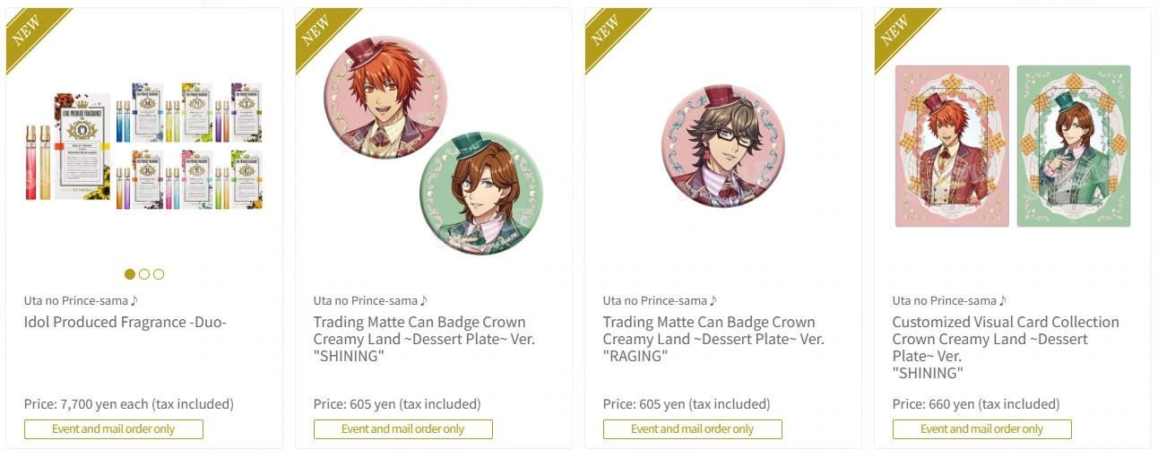 Uta Pri 15th anniversary pop up shop