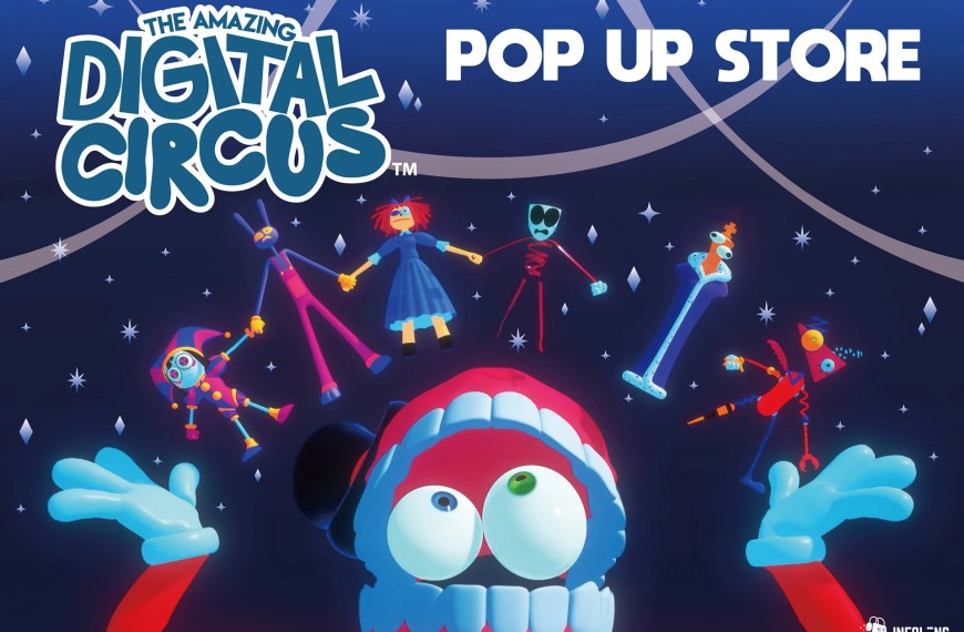 Amazing Digital Circus pop up shop opens in stores across Japan this August