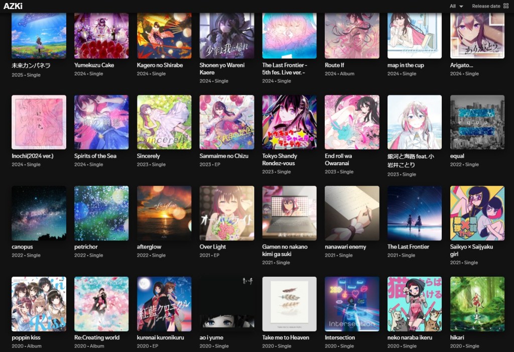 azki discography spotify