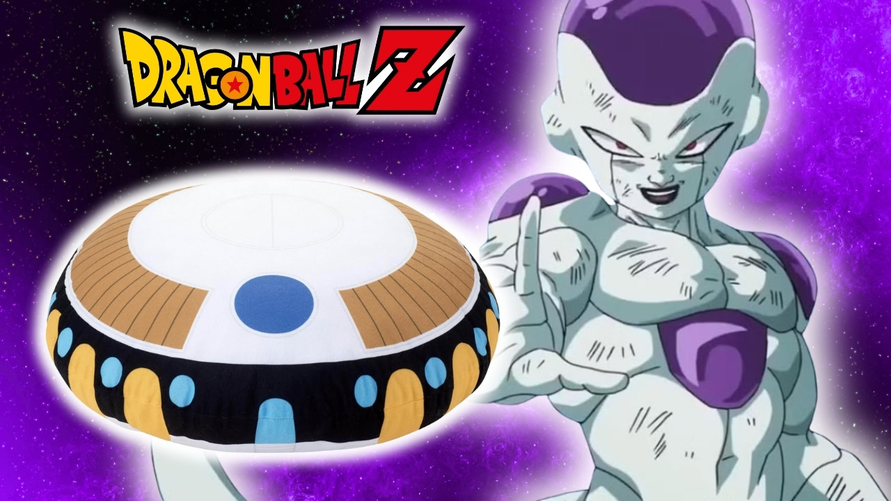 Banpresto releases huge new plush of Frieza's spaceship from