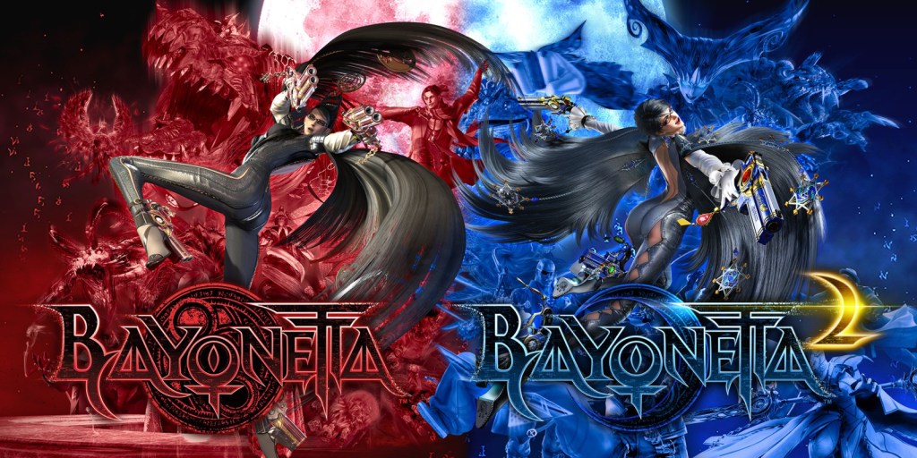 bayonetta 1 and 2 key art