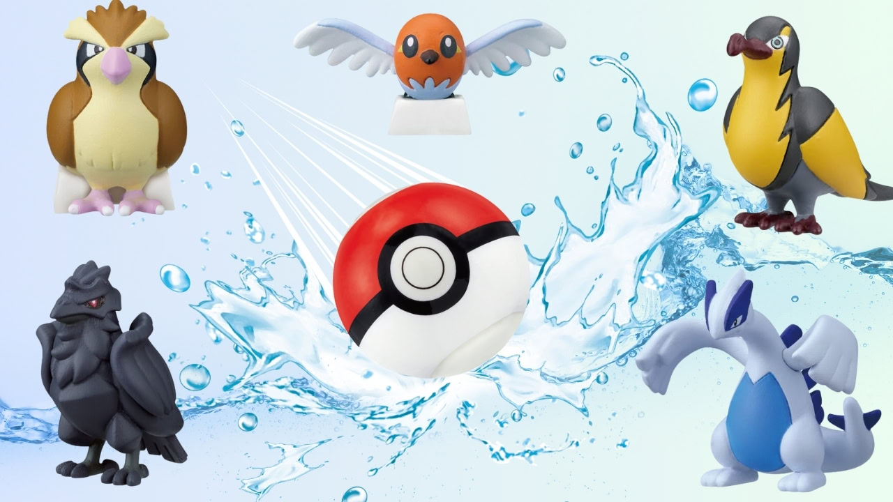 Lugia and Pidgey appear in new Flying-type Pokémon bath bomb