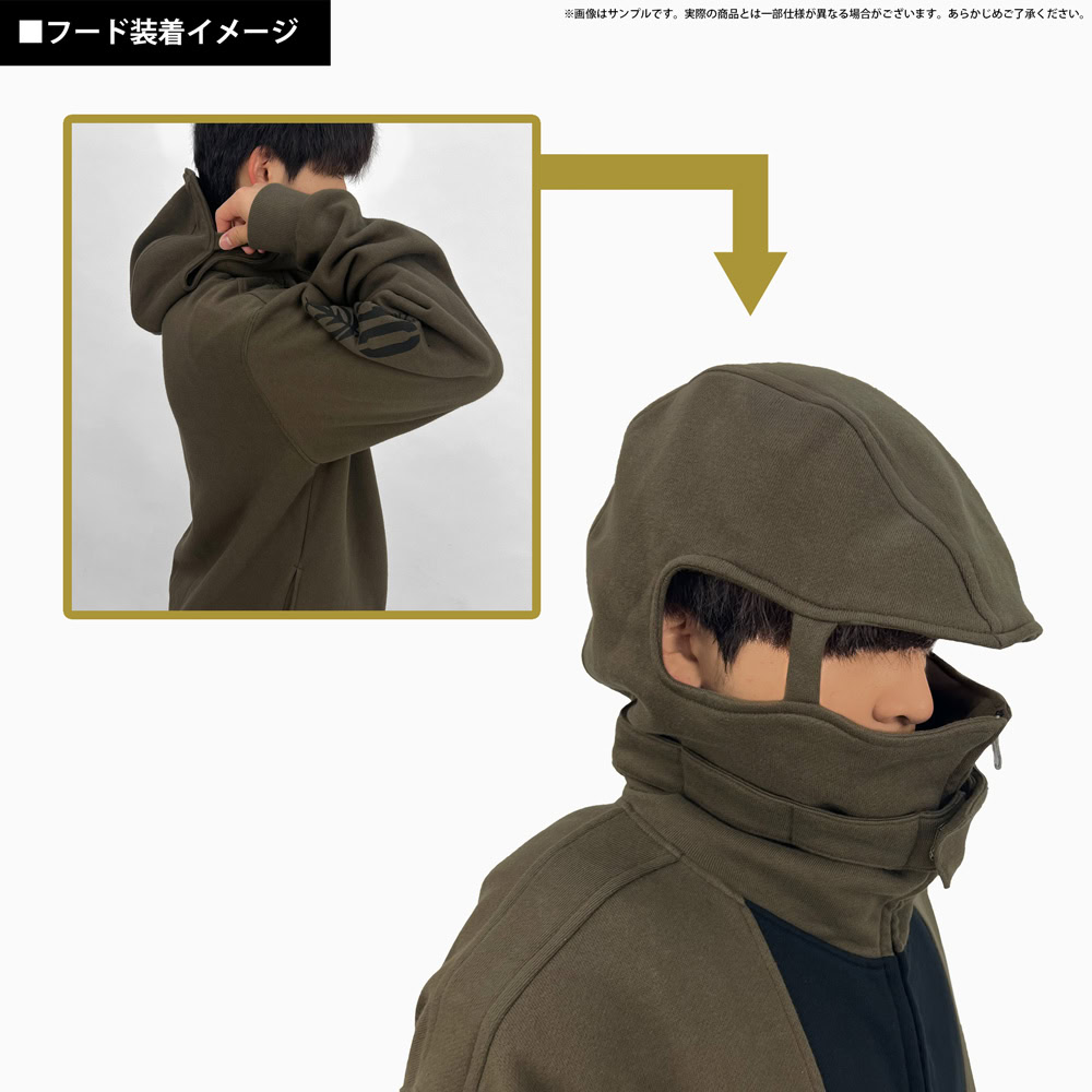 cospa zaku hoodie jacket gundam 8