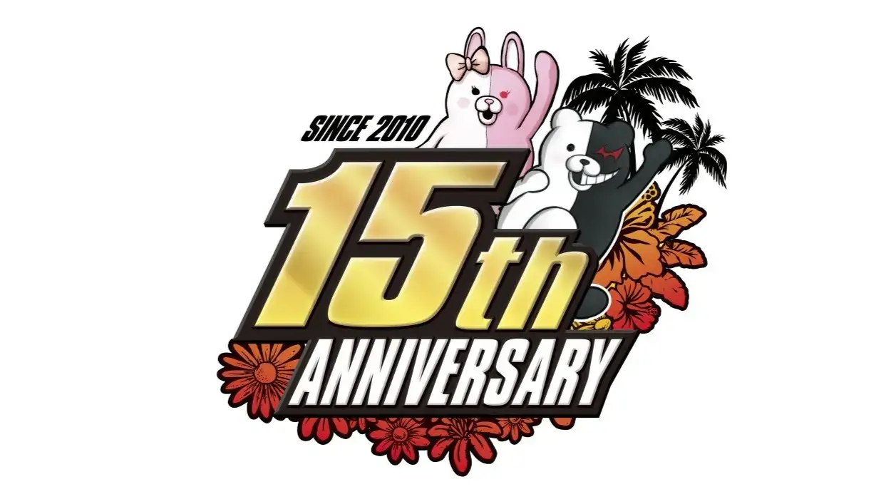 danganronpa 15th anniversary logo