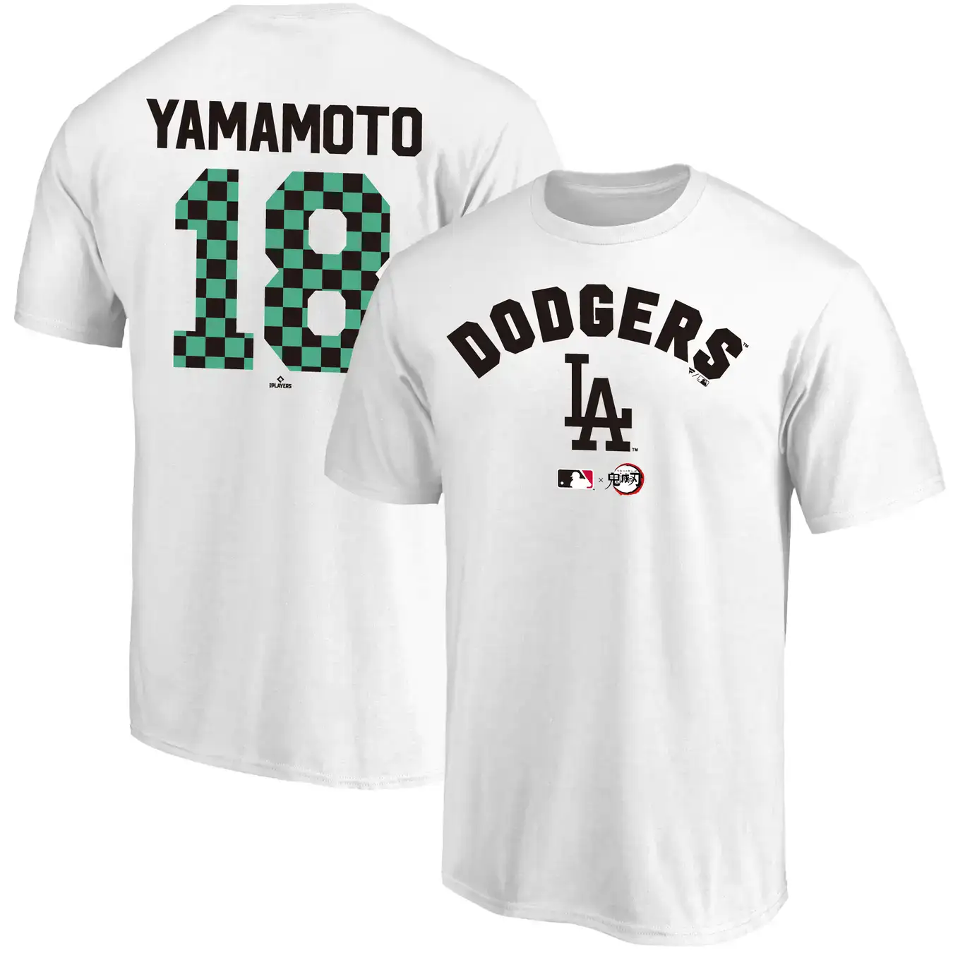 トップス HERESY DEMON BASEBALL SHIRT Demon Slayer and MLB team up to release second collab