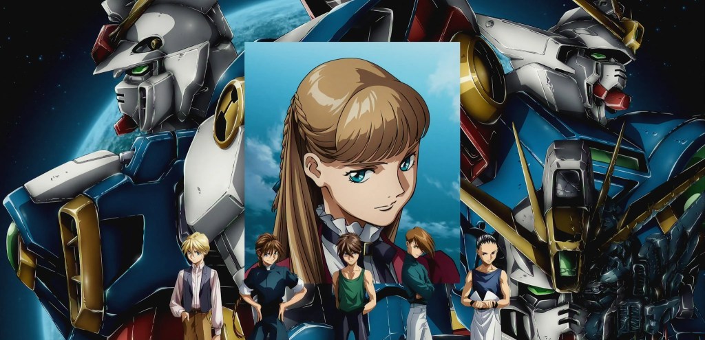 gundam wing 30th new key art