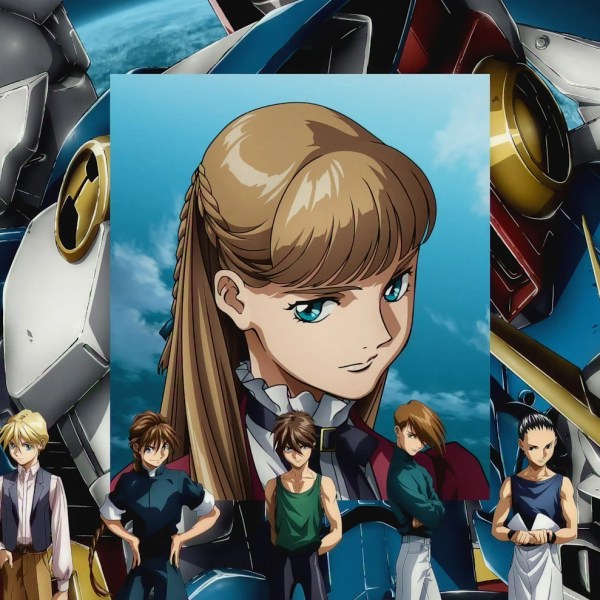 gundam wing 30th new key art