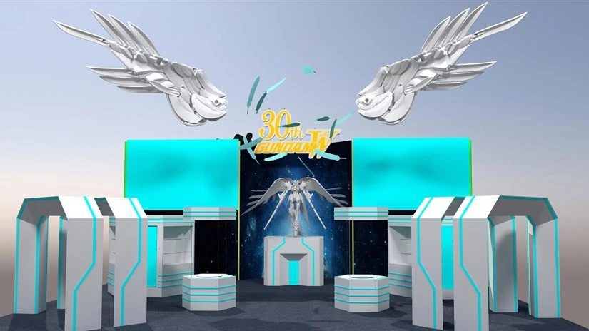 gundam wing 30th san diego comic con 2