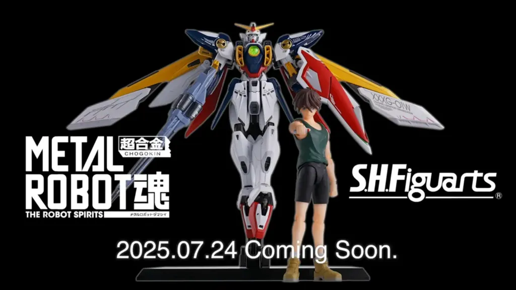 gundam wing zero metal build shfiguarts heero gundam wing