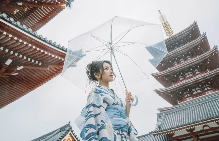 Experience Traditional Kimono Rental in Tokyo's Asakusa District
