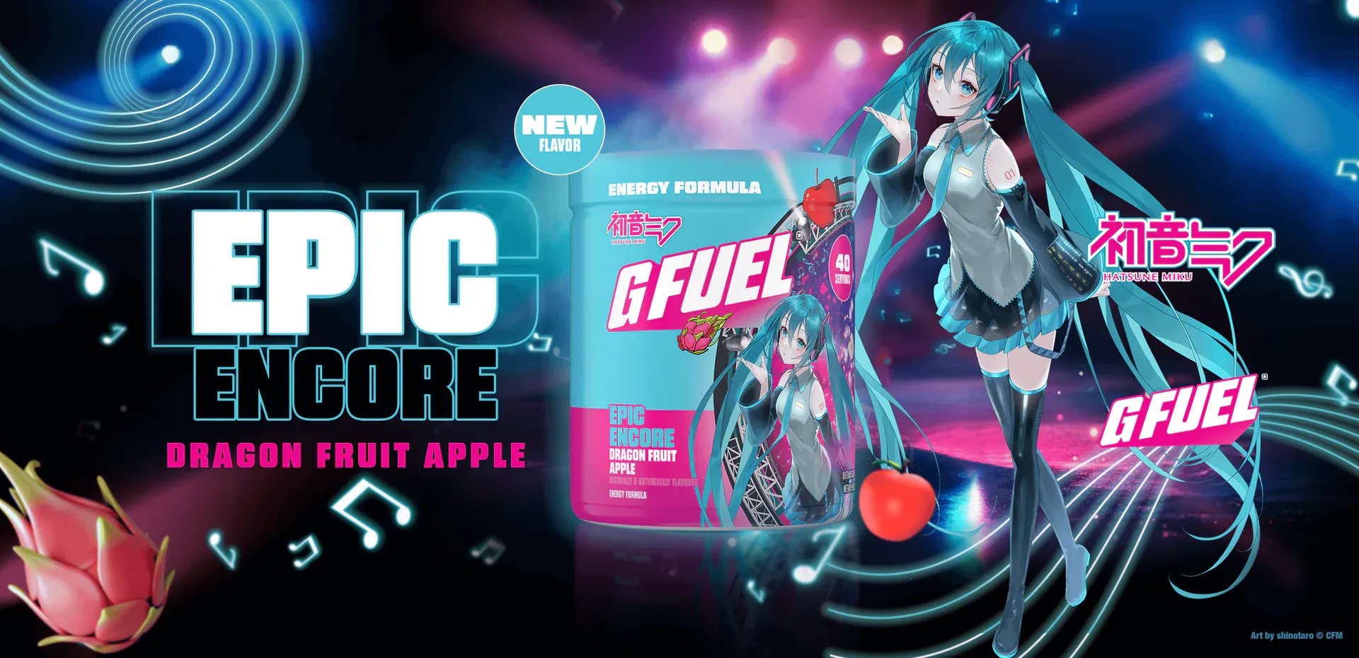 Hatsune Miku x G FUEL returns with new 