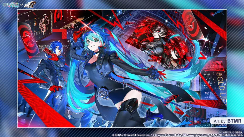 hatsune miku persona 5 project sekai 1