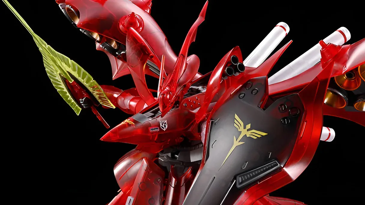 威敏元 ナイチンゲール　CHAR'S SPECIAL COLOR Char Aznable's Nightingale mobile suit gets awesome new see