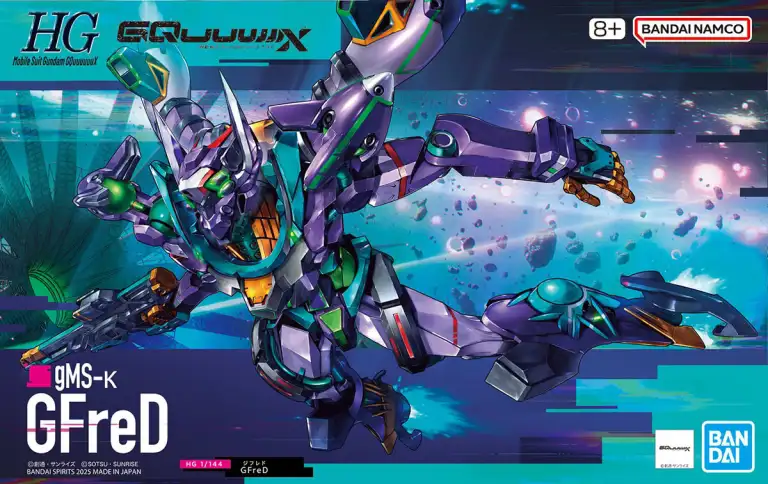 hg gfred gundam gunpla 9