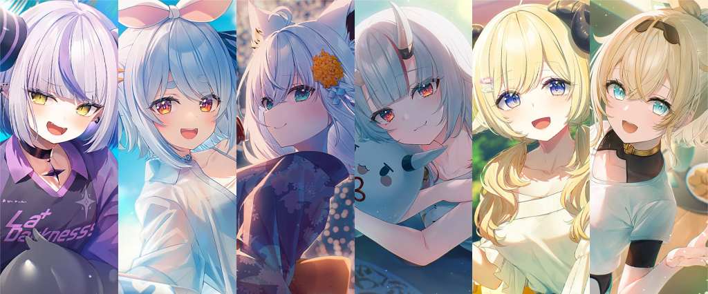 hololive and Lawson's huge new summer collab features store