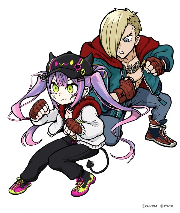 hololive x street fighter manga 2