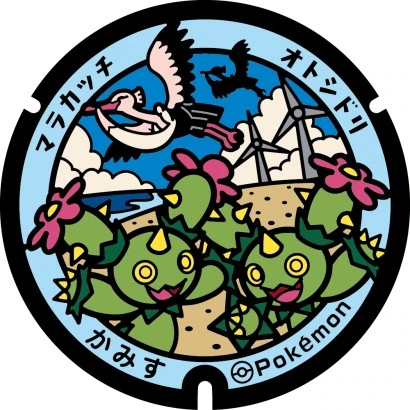 ibaraki pokelids pokemon manhole covers 5