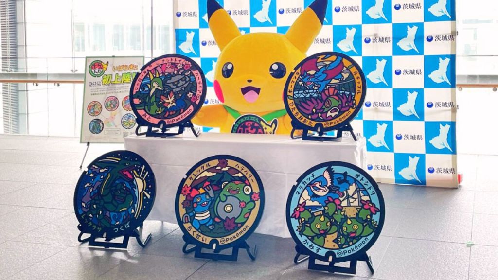 ibaraki pokelids pokemon manhole covers 7