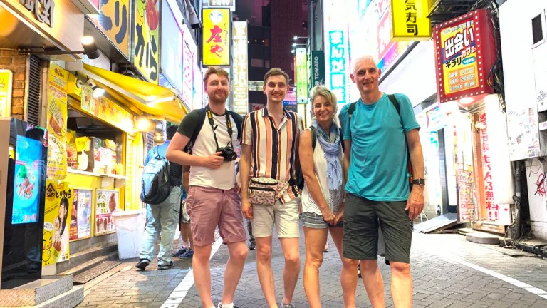 Shimbashi Foodie Family Adventure with a Local Host