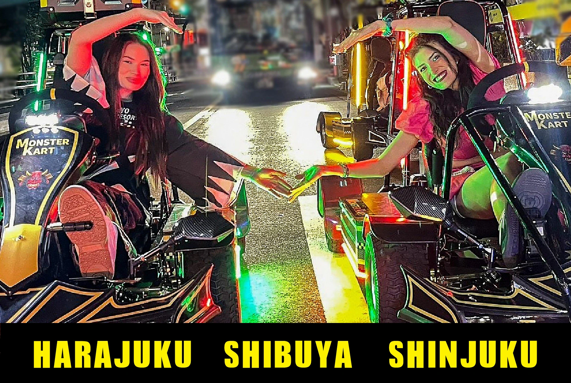 Shibuya and Harajuku Go-Karting Adventure: Experience the Thrill of ...