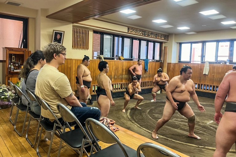 Experience Sumo Wrestling Up Close: Morning Practice Tour with Ring-Side Seats + Photo Shoot in Tokyo