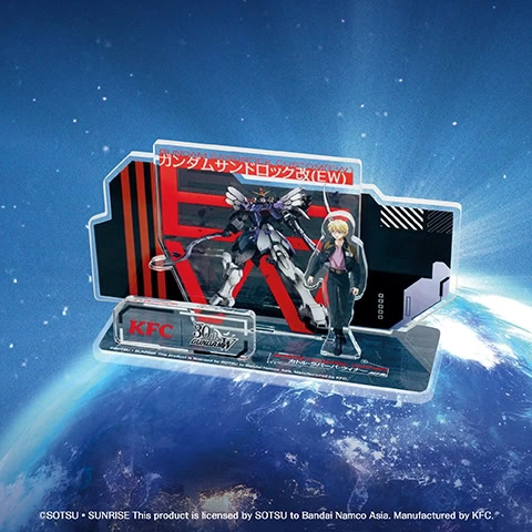 【海外限定】ガンダムw EndlessWaltz x KFC香港 スマホクリップ 海外限定】ガンダムw EndlessWaltz x KFC香港 スマホクリップ