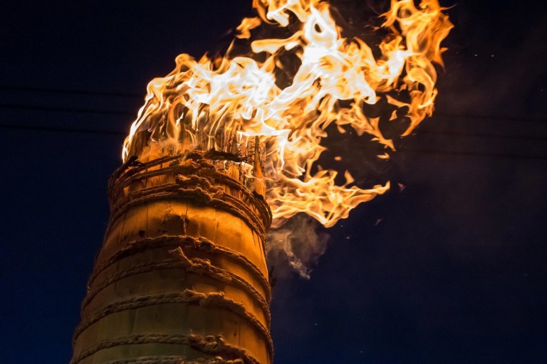 Discover the Yoshida Fire Festival & Breathtaking Fuji-Kawaguchiko Gardens: A Day Tour You Won't Forget!