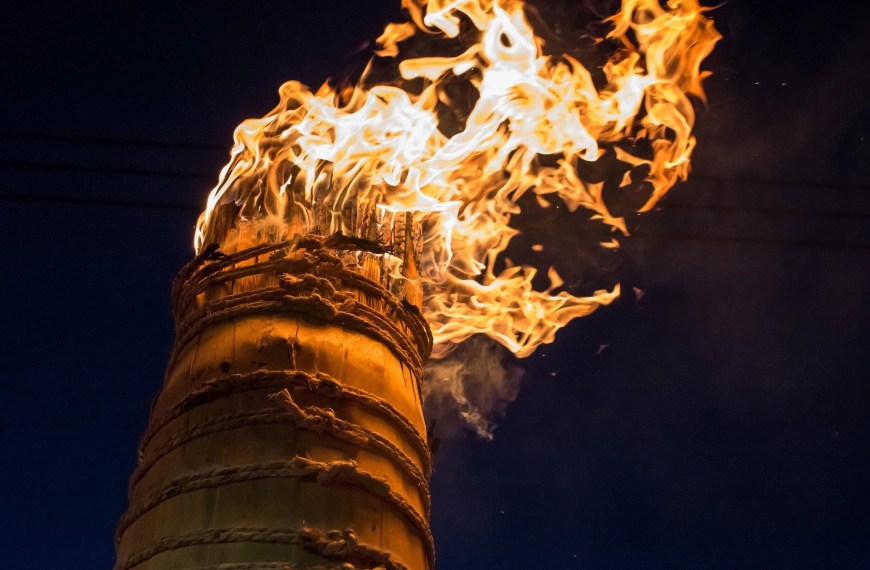 Discover the Yoshida Fire Festival & Breathtaking Fuji-Kawaguchiko Gardens: A Day Tour You Won't Forget!