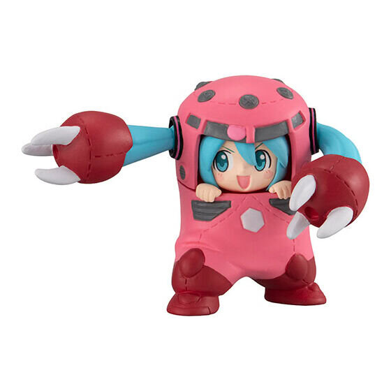 miku zaku gundam gashapon 2