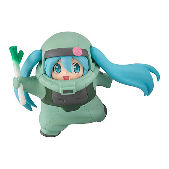 miku zaku gundam gashapon 4